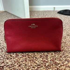 Red Coach clutch